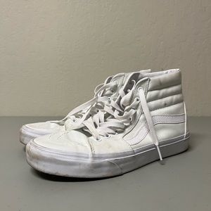 White vans. Size 7.5 men.